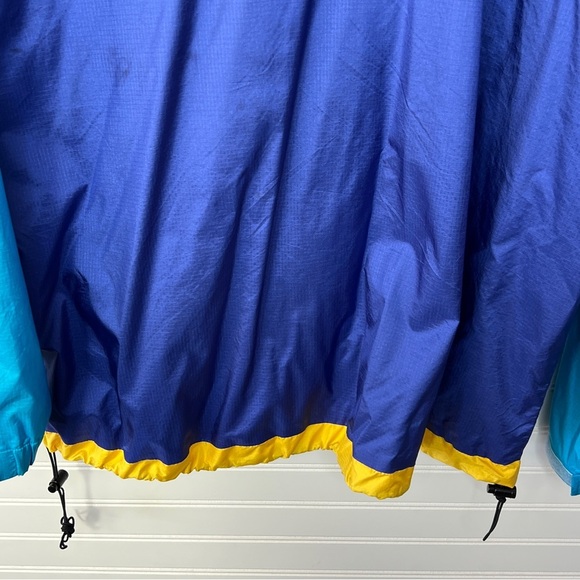 The North Face Vintage 80s Pullover Jacket Windbreaker Hooded Tri-Color Sz XL - Picture 8 of 9